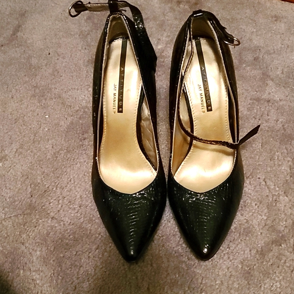 Jay Manuel 6.5 black heels